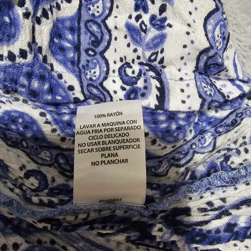 Derek Heart Blue and White Maxi Dress - Picture 6 of 7